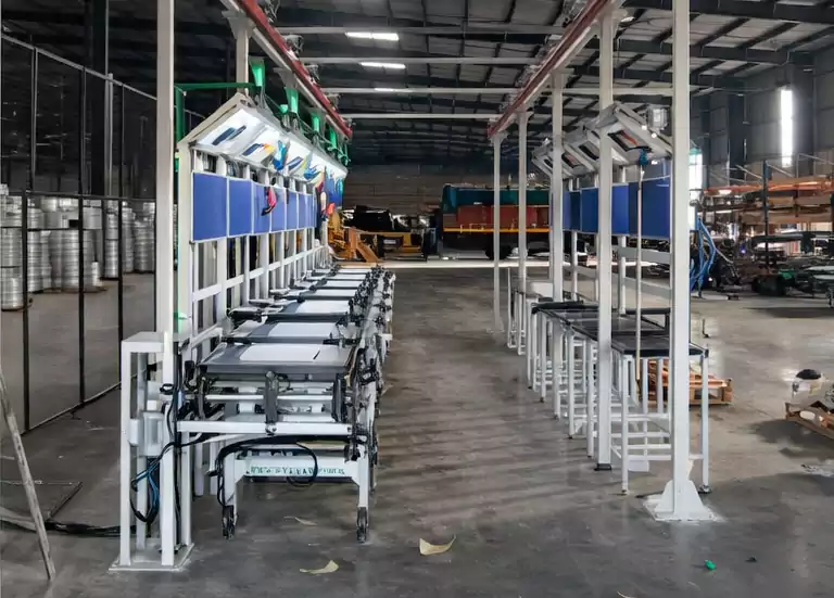 Pick & Place Mechanism with Gantry & Robotics